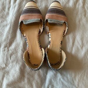 Women's Multicolor Patterned Flats